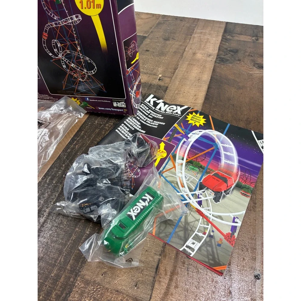 K'NEX Star Shooter Roller Coaster‎ Building Set 13408 Motorized 3.33 Ft Tall